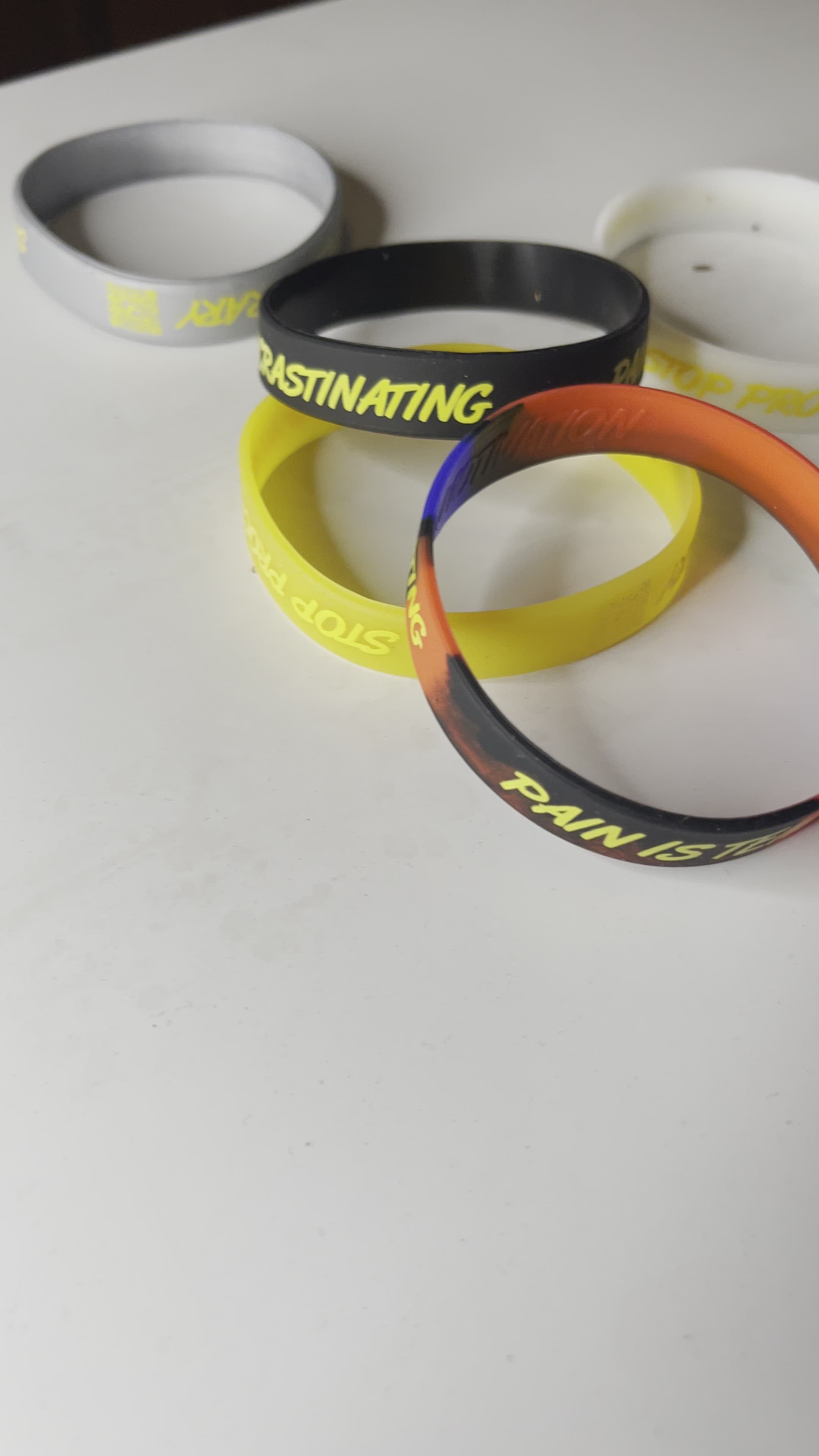 Motivational Wristband -Tracelet