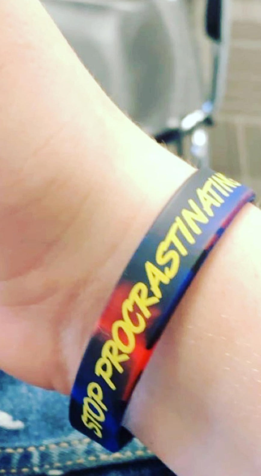 Motivational Wristband -Tracelet