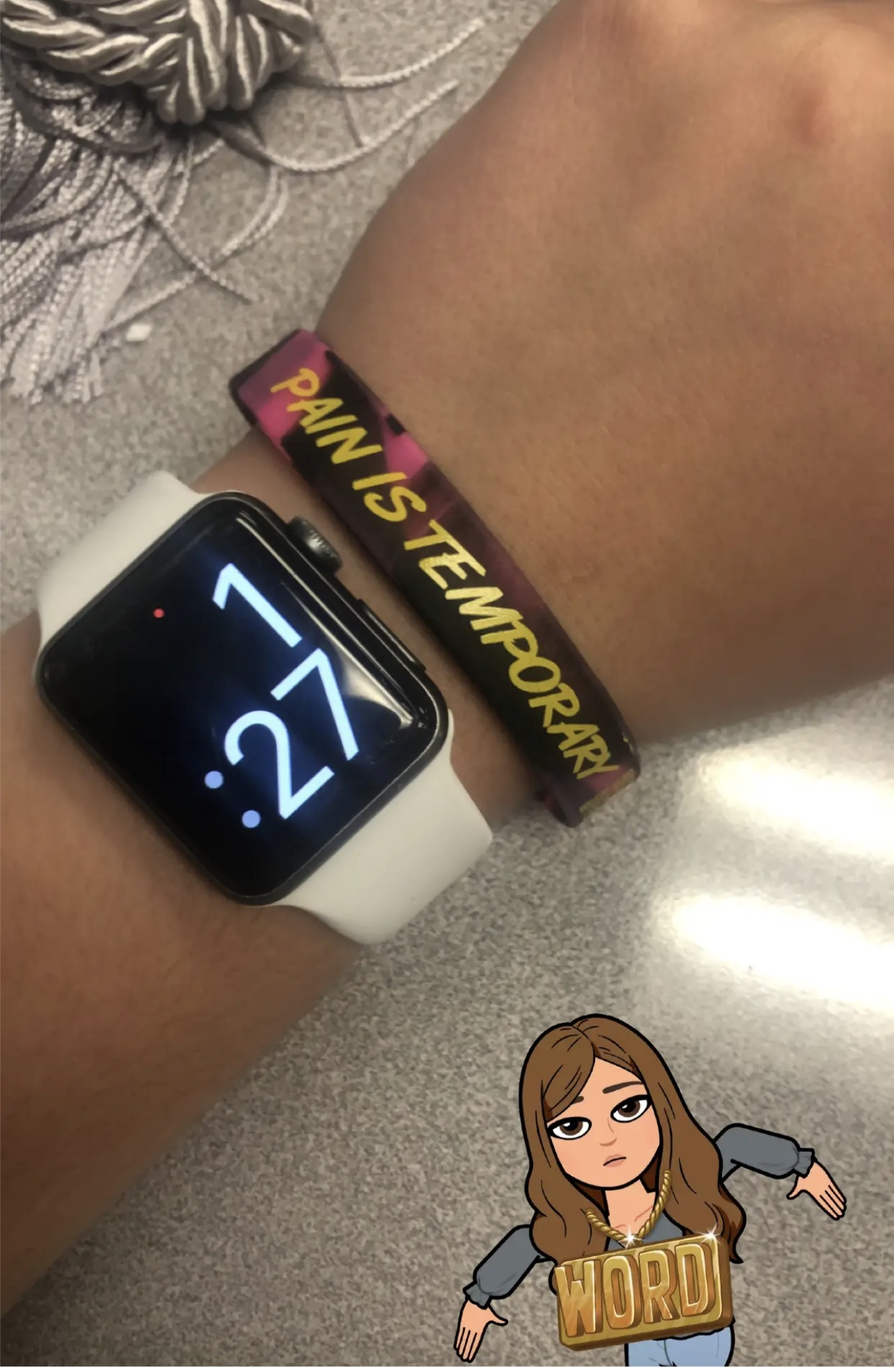 Motivational Wristband -Tracelet