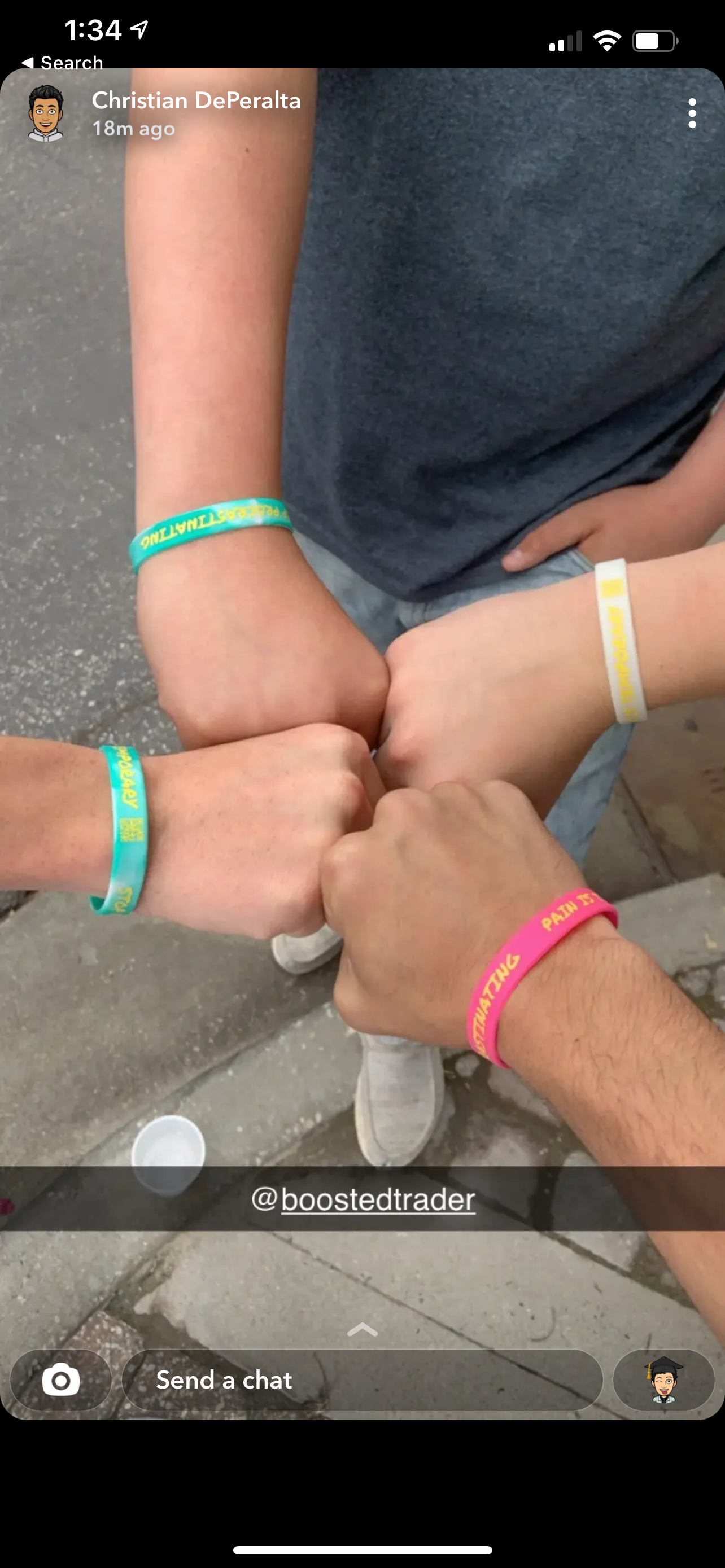 Motivational Wristband -Tracelet
