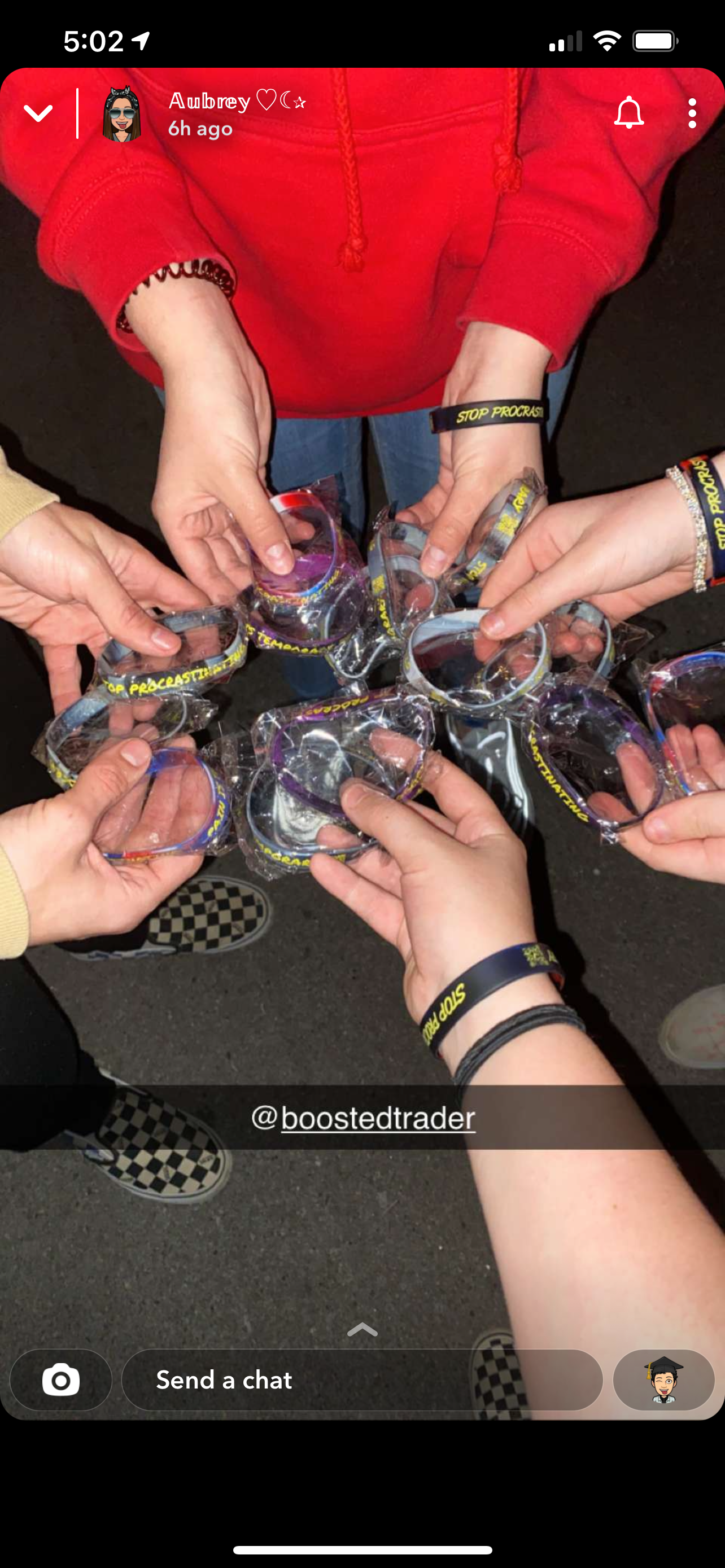 Motivational Wristband -Tracelet