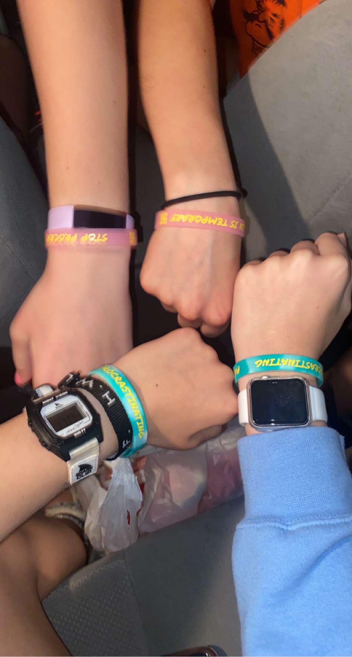 Motivational Wristband -Tracelet