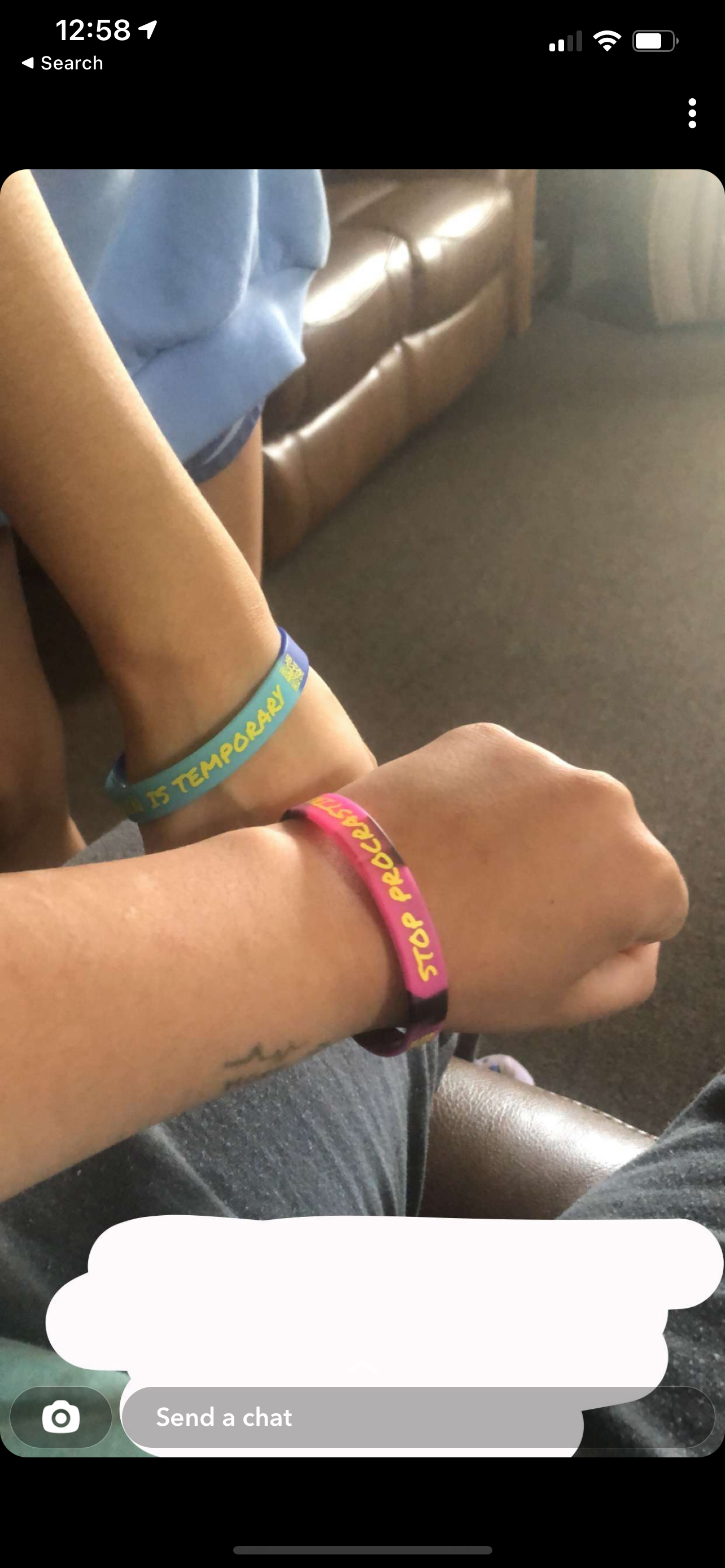 Motivational Wristband -Tracelet