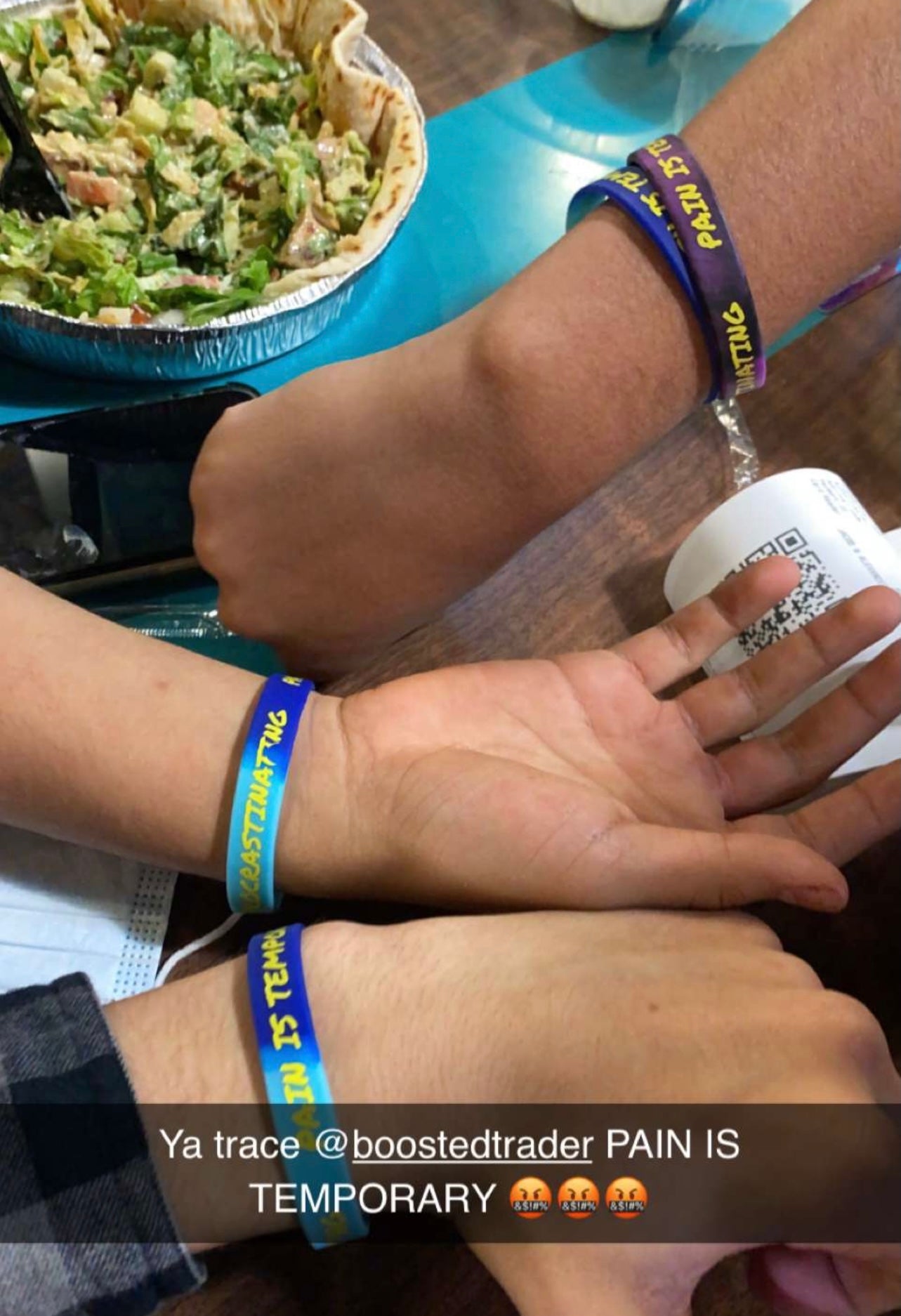 Motivational Wristband -Tracelet