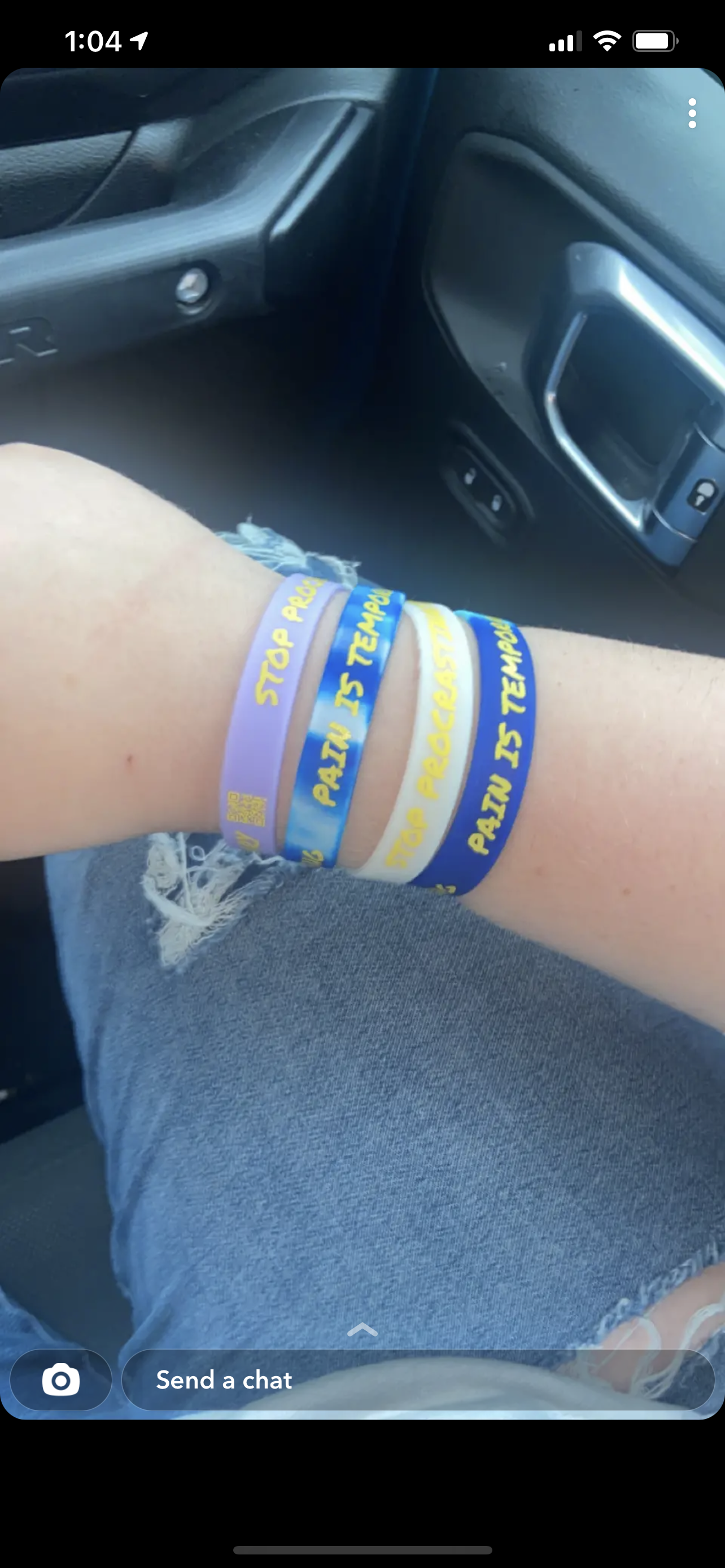 Motivational Wristband -Tracelet