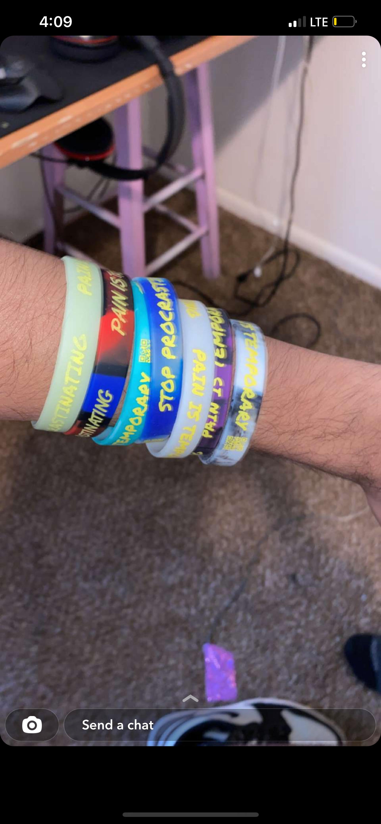 Motivational Wristband -Tracelet